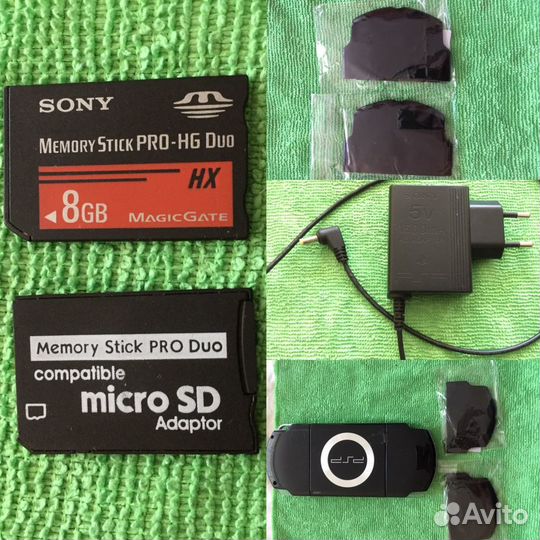 Игры Зарядка и задние крышки на PSP