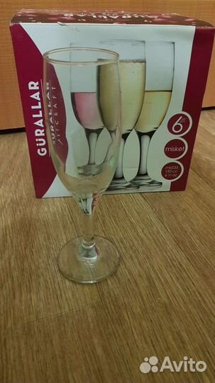 Новые фужеры для шампанского