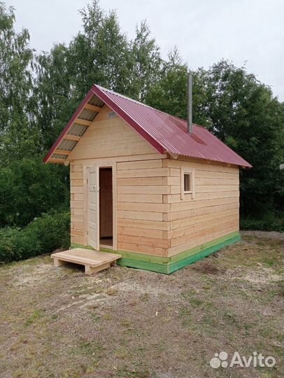 Бани из бруса