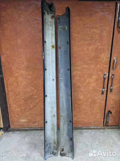 Накладка на порог mercedes ml w163