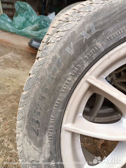 Колеса bmw r17 летние 235/55