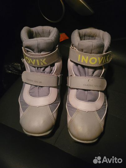 Лыжные ботинки Innovik (Декатлон) размер 34,5-35