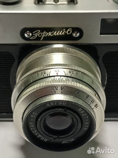 Плёночный фотоаппарат зоркий-6, Советский период