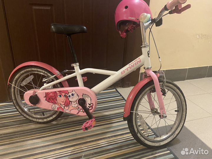 Детский велосипед btwin 16 для девочки