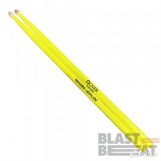 Барабанные палочки Agner Максим Удалов (Ария) Желт