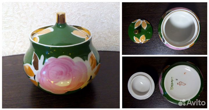 Сахарницы СССР, чайники заварочные