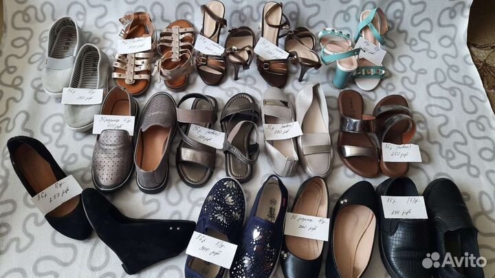 Женская обувь 35-36 размер много
