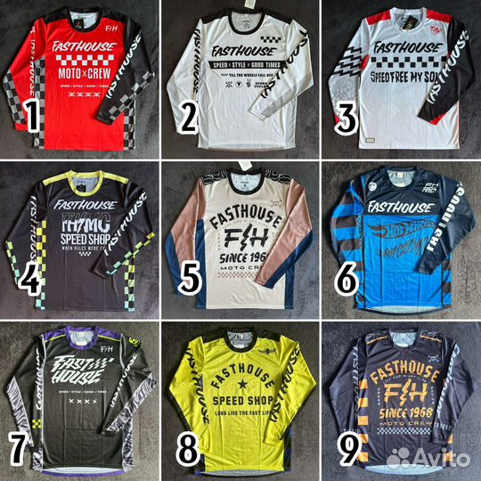 Джерси для мотокросса экипировка