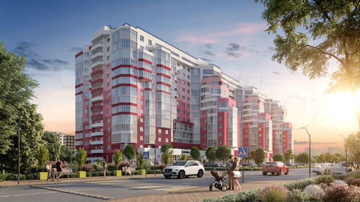 3-к. квартира, 67,5 м², 7/14 эт.