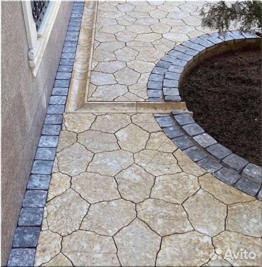 Тротуарная плитка брусчатка