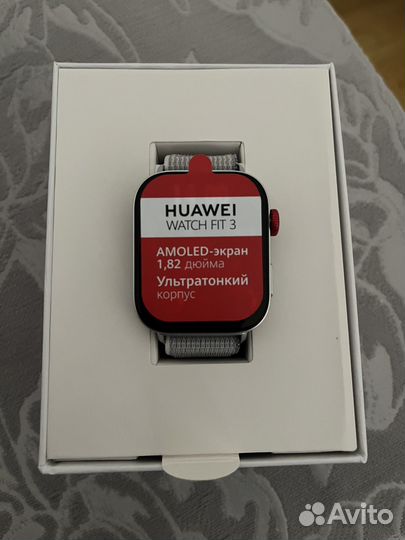 Часы huawei watch fit 3 NFC