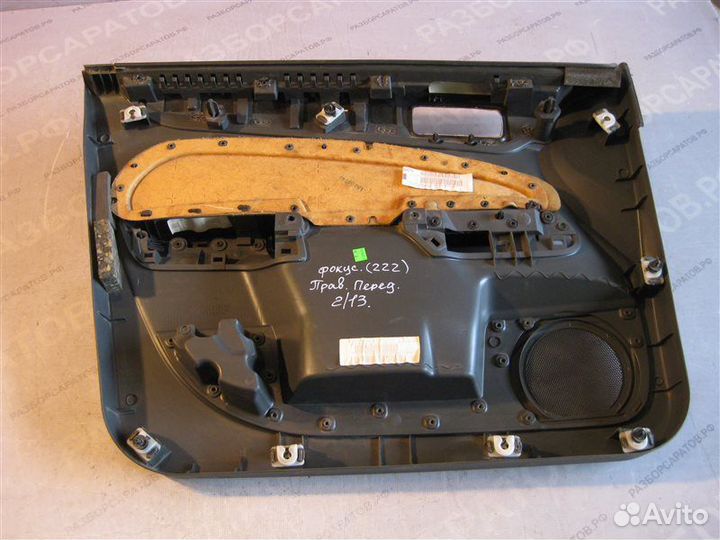 Обшивка двери передняя правая Ford Focus 2.0 2007