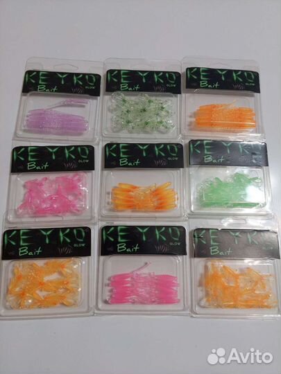 Силиконовые приманки keyko