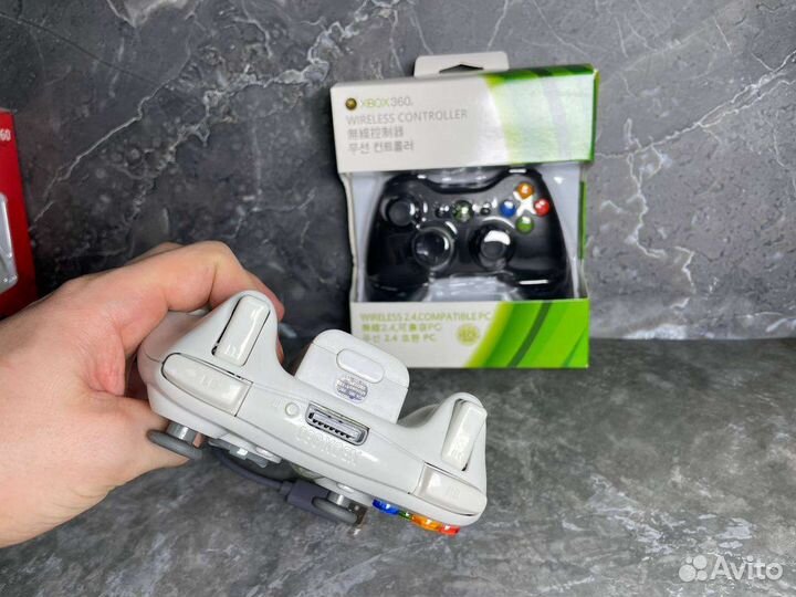 Джойстик xbox 360 геймпад беспроводной пс