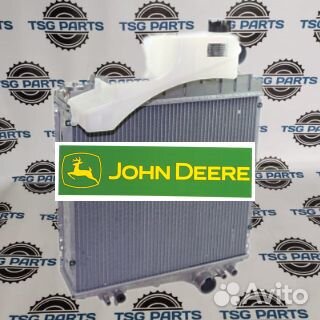 Радиатор john deere AL163357