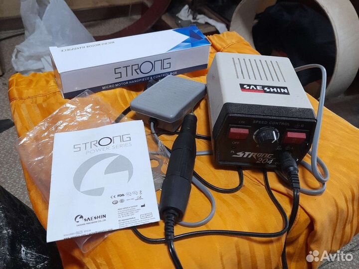 Аппарат для маникюра Strong 204,гравер