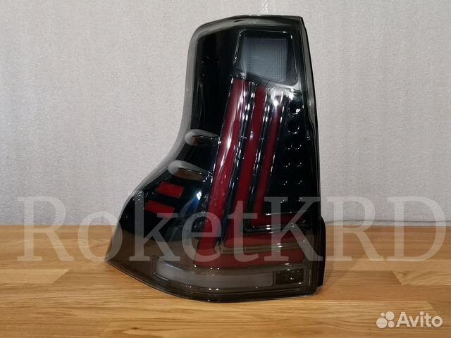 Задние фонари prado 150 Стиль Lexus Дымчат