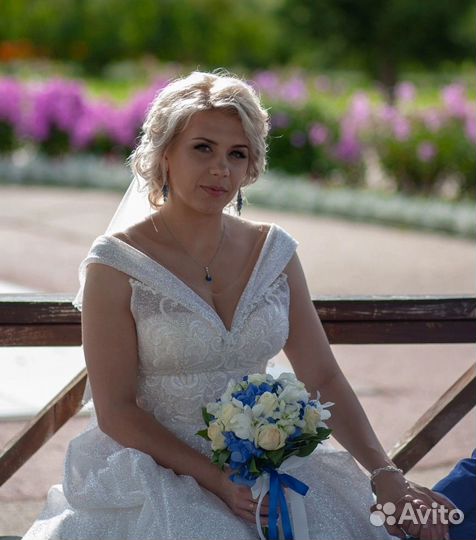 Свадебное платье 46 48