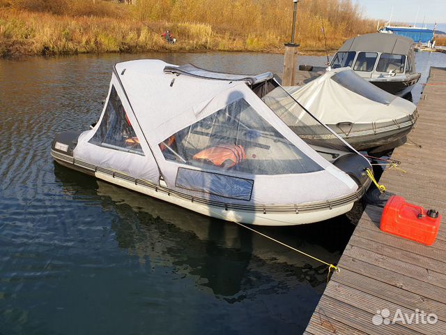 Лодка пвх 385. Касатка 385 Marine тент ходовой. Лодочная в Прибрежном.