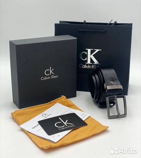 Мужской кожаный ремень