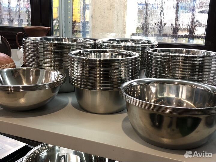 Миска нержавеющая сталь