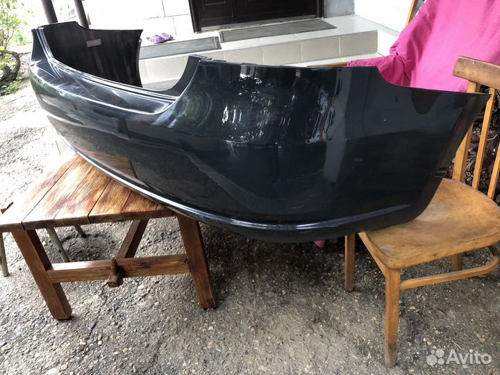 Задний бампер на volkswagen polo 5