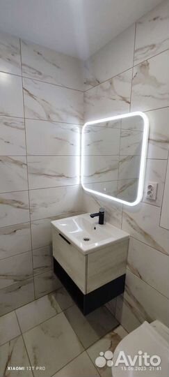 Укладка плитки, сантехника, закупка материалов