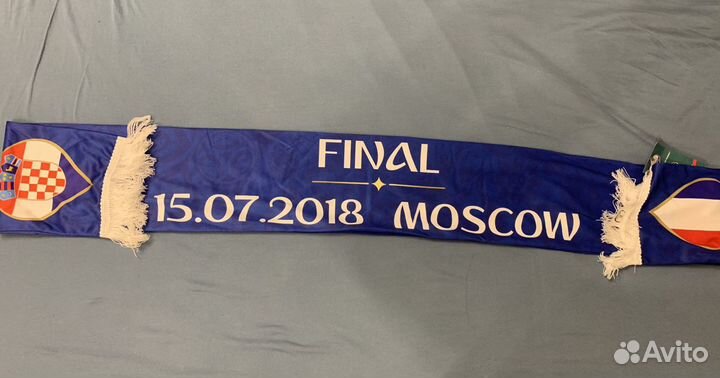 Шарф с финала чм 2018