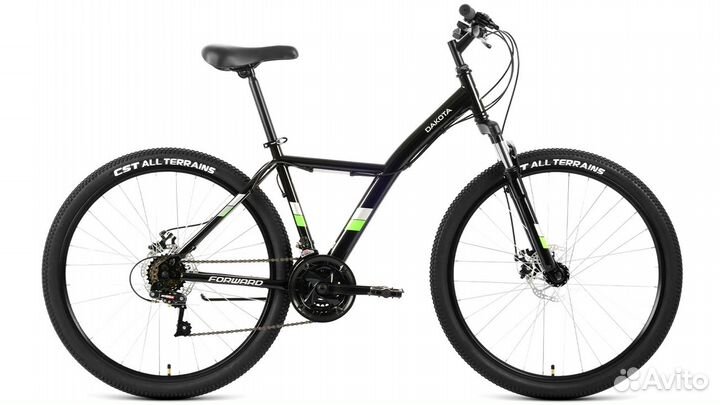 Велосипед горный Forward Dakota 2.0 D d-27,5 3x7 (2022) 16,5
