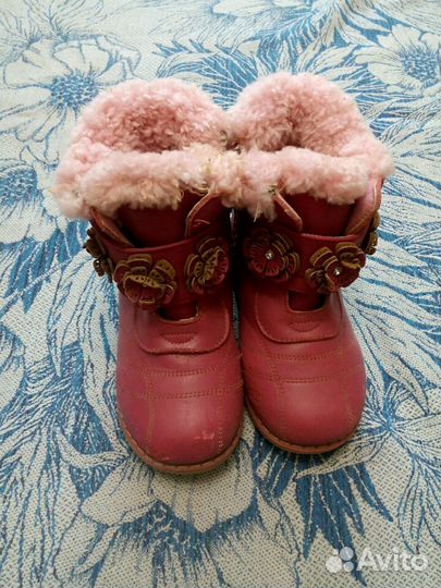 Ботинки зимние для девочки модницы