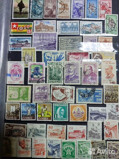 Старые, редкие почтовые марки стран мира ком.6