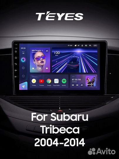 Teyes CC3L для subaru tribeca