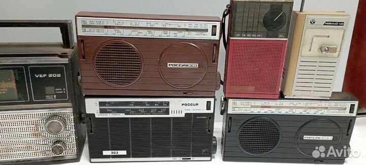 Радиоприемники вэф СССР