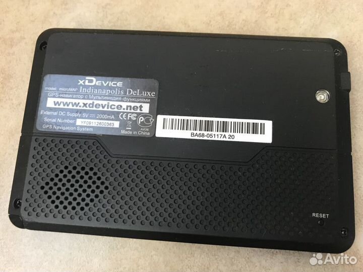 GPS-навигатор xDevice microMAP-Indianapolis DeLuxe
