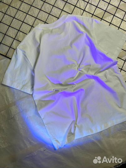 Футболка Supreme хлопковая белая