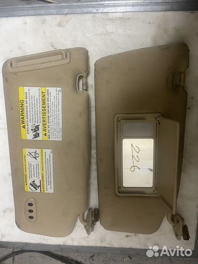 Солнцезащитные козырьки субару трибека