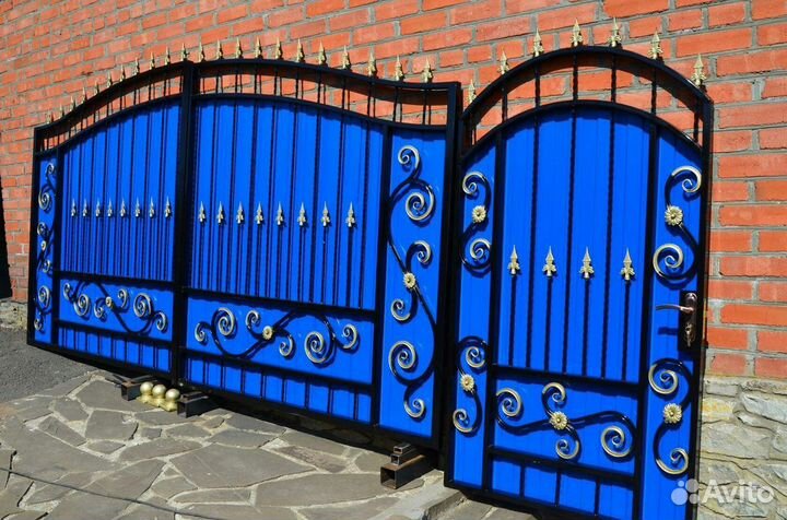 Кованые ворота