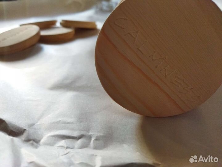 Деревянные крышки для свечей (для стаканов)