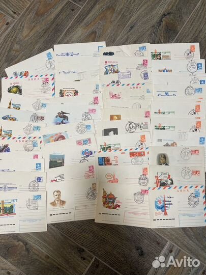 Конверты СССР со спецгашениеи