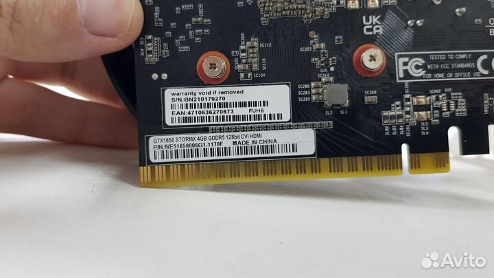 Видеокарта Palit на 4 Gb для компьютера