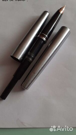 Ручка чернильная с золотым пером 583 пробы