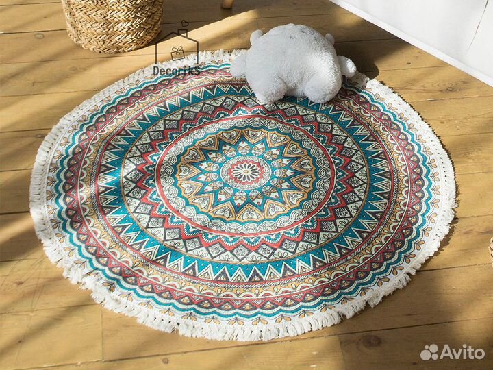 Ковер с подложкой / ковер круглый / коврик