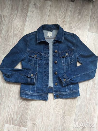 Джинсовая куртка Lee slim rider