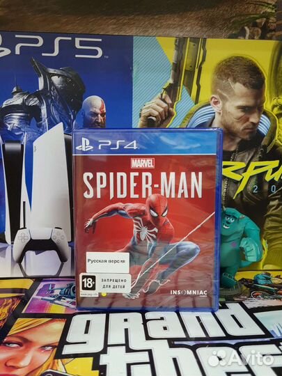 Человек Паук Spider Man New Ps4