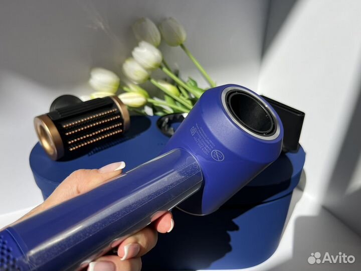 Фен Dyson supersonic HD-15 Vinca Blue/Rose в кейсе