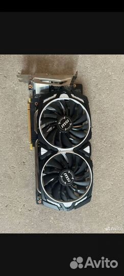 Видеокарта MSI Armor GTX 1060 6gb