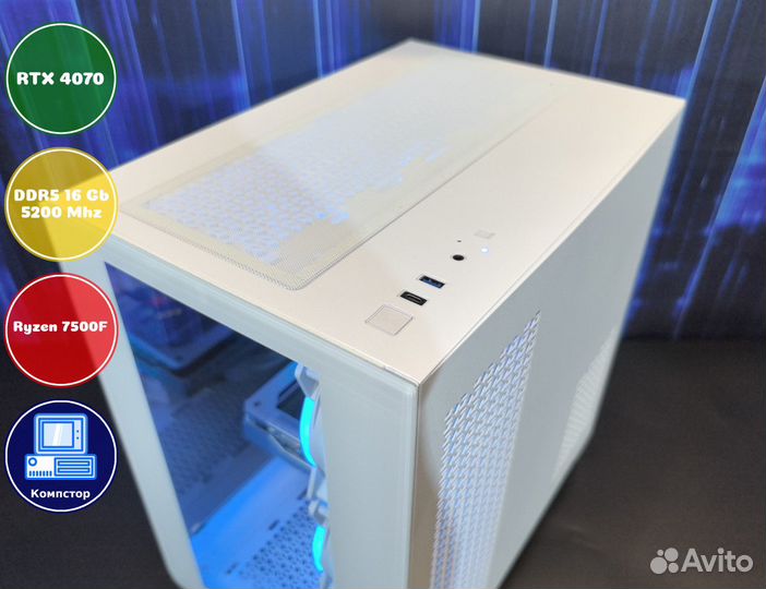 Системный блок AMD7500F-RTX4070-16DDR5-SVT2135-B650
