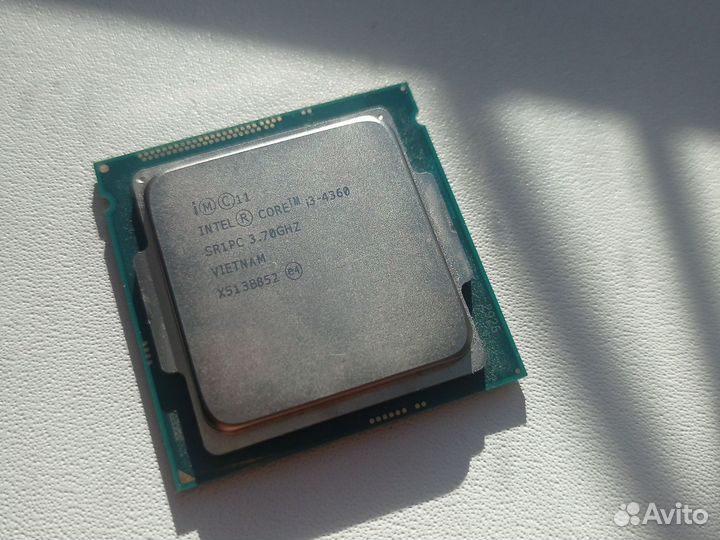 Процессор intel core i3 4360