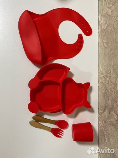 Набор детской посуды для кормления