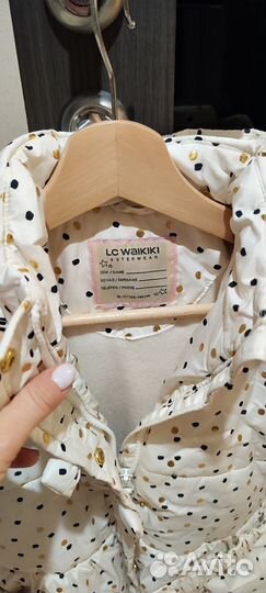 Пальто для девочки 140